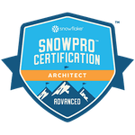 SnowPro Advanced: Architect certification badge