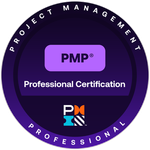 Project Management Professional (PMP) certification badge